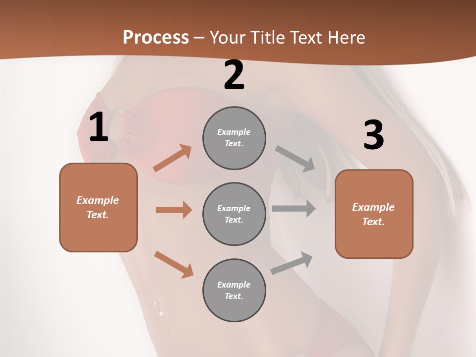 Boobs Woman Breasts PowerPoint Template