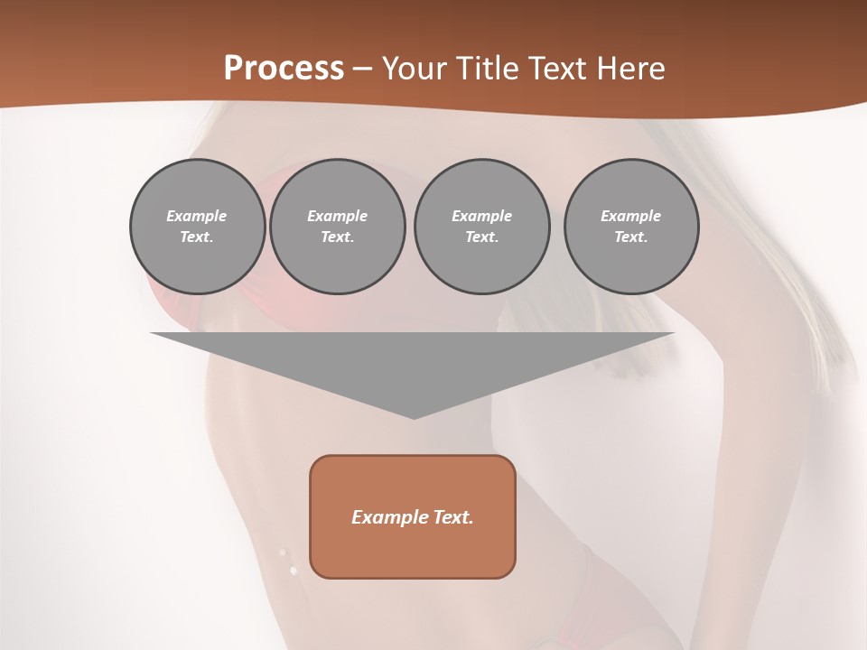 Boobs Woman Breasts PowerPoint Template