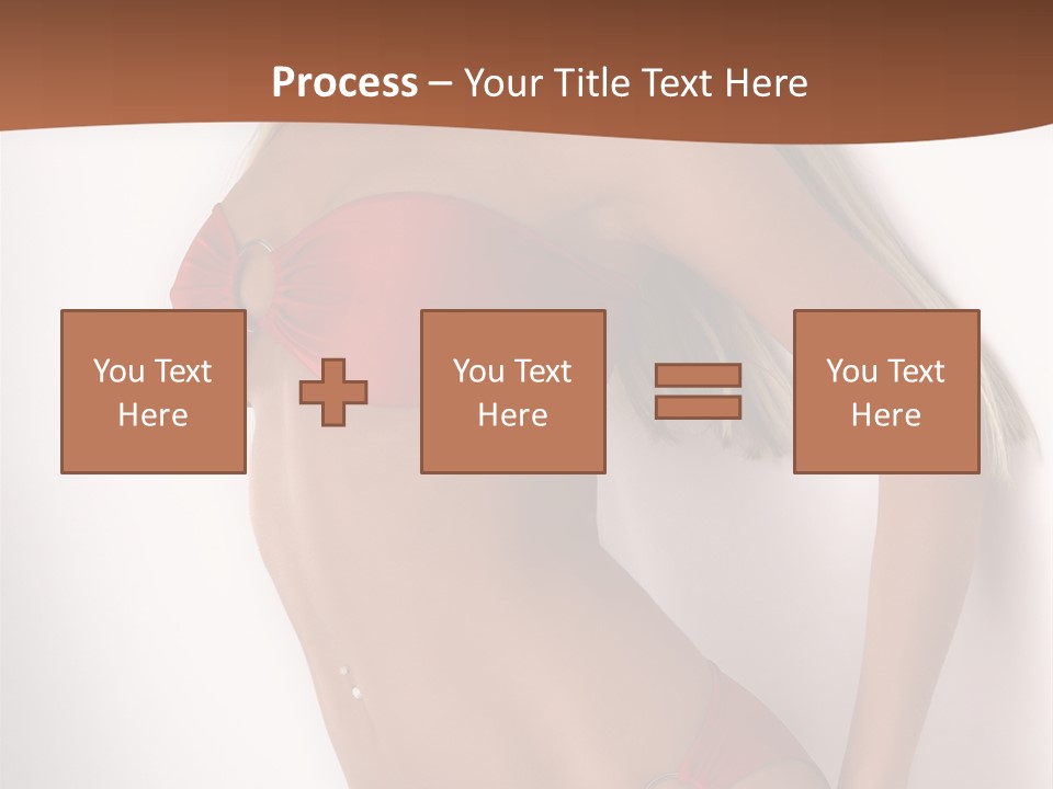 Boobs Woman Breasts PowerPoint Template