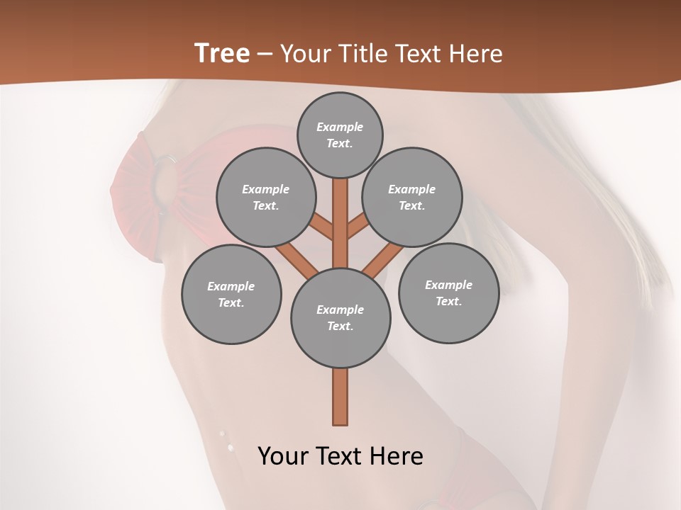 Boobs Woman Breasts PowerPoint Template