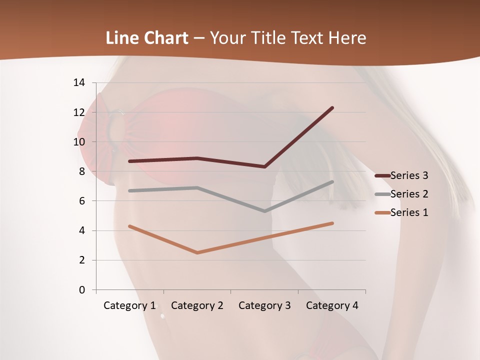 Boobs Woman Breasts PowerPoint Template