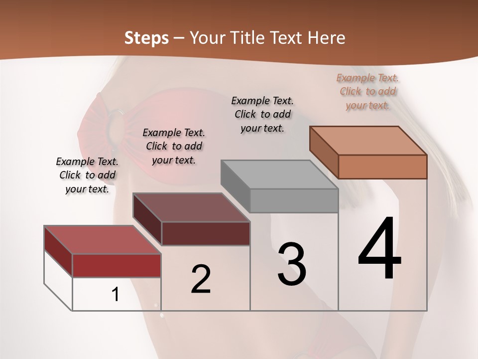 Boobs Woman Breasts PowerPoint Template