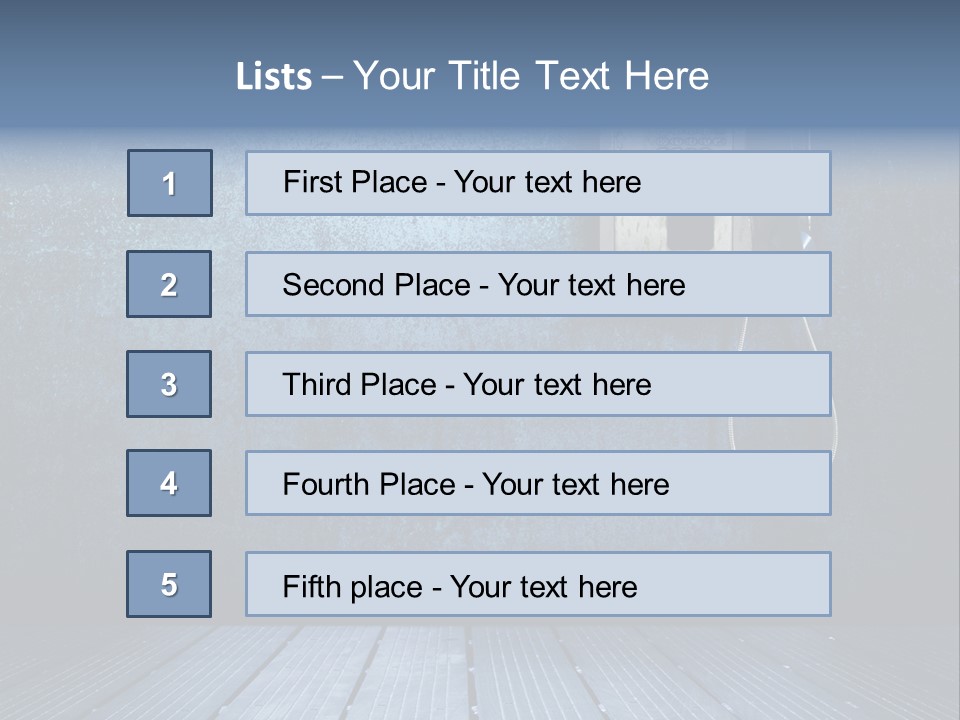Lifestyle Dark Used PowerPoint Template