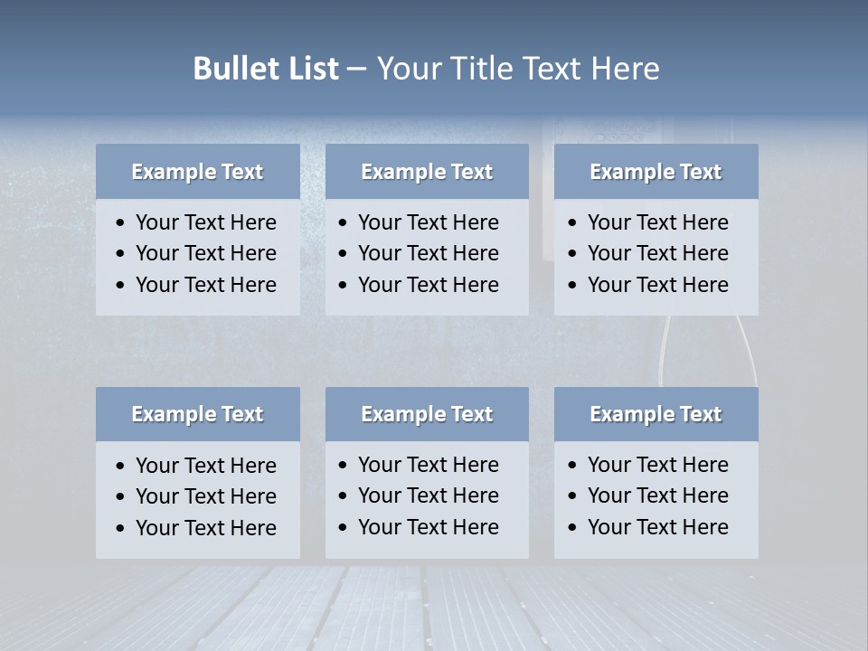 Lifestyle Dark Used PowerPoint Template