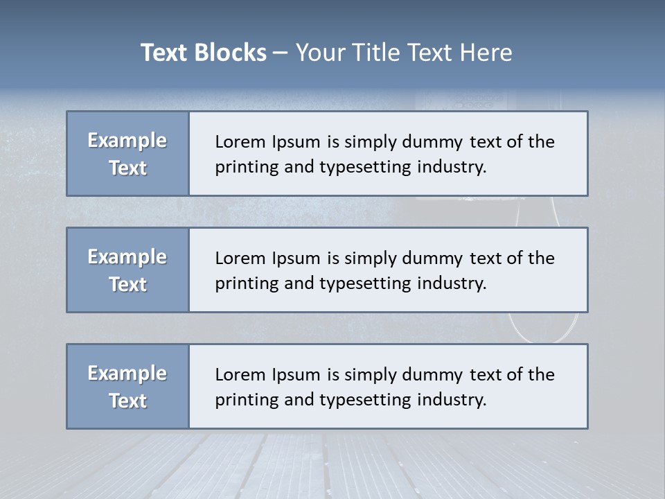 Lifestyle Dark Used PowerPoint Template