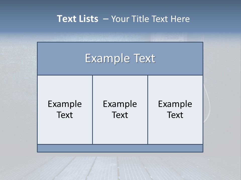Lifestyle Dark Used PowerPoint Template