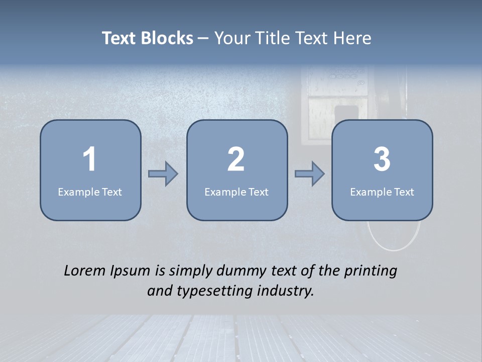 Lifestyle Dark Used PowerPoint Template