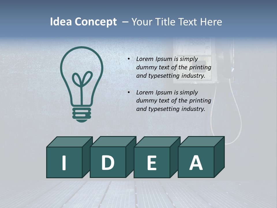 Lifestyle Dark Used PowerPoint Template