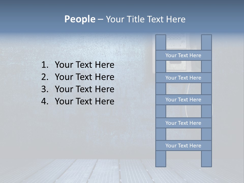 Lifestyle Dark Used PowerPoint Template