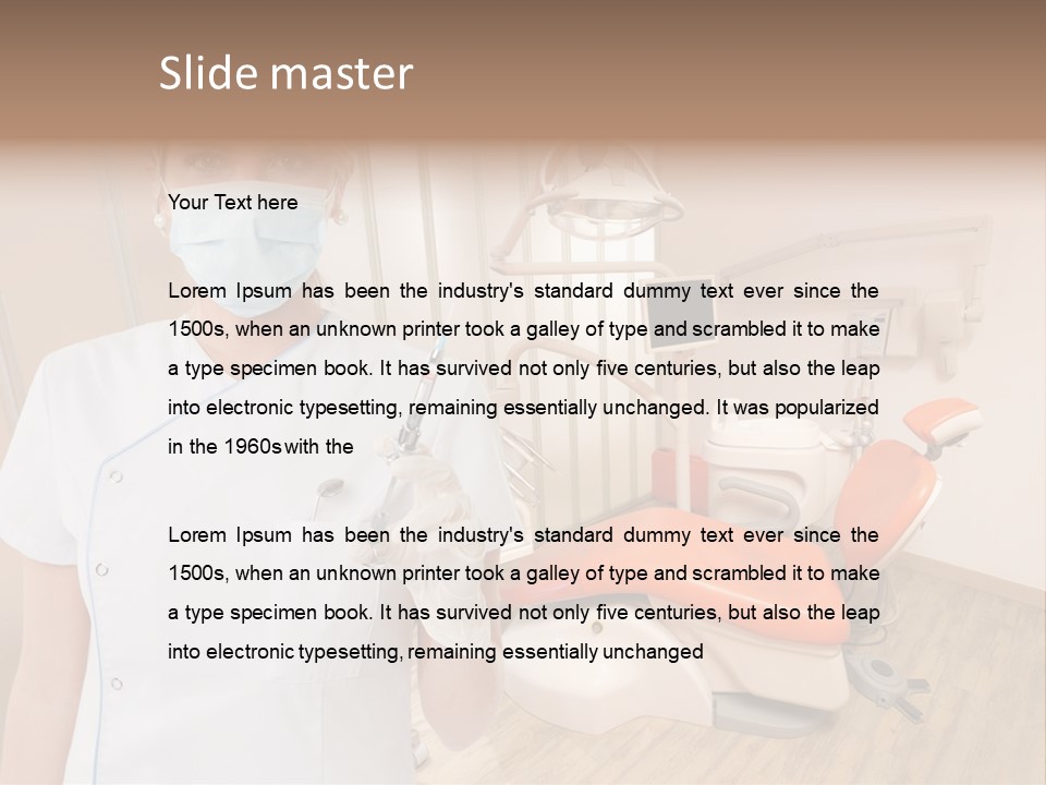 Hygiene Dental Attractive PowerPoint Template