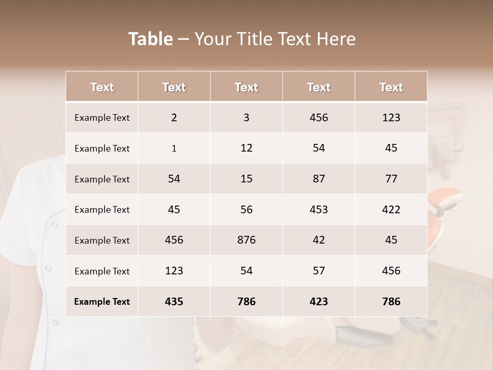 Hygiene Dental Attractive PowerPoint Template