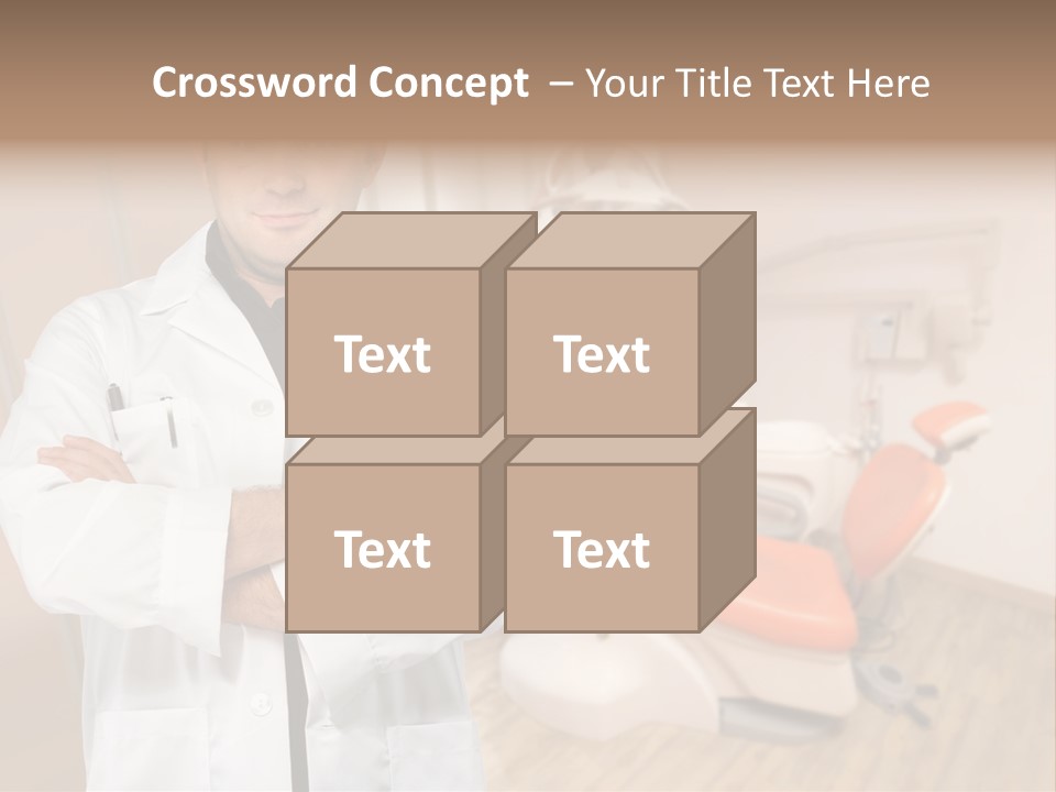 Uniform Denture Orthodontic PowerPoint Template