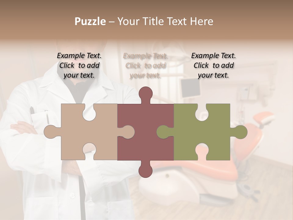 Uniform Denture Orthodontic PowerPoint Template