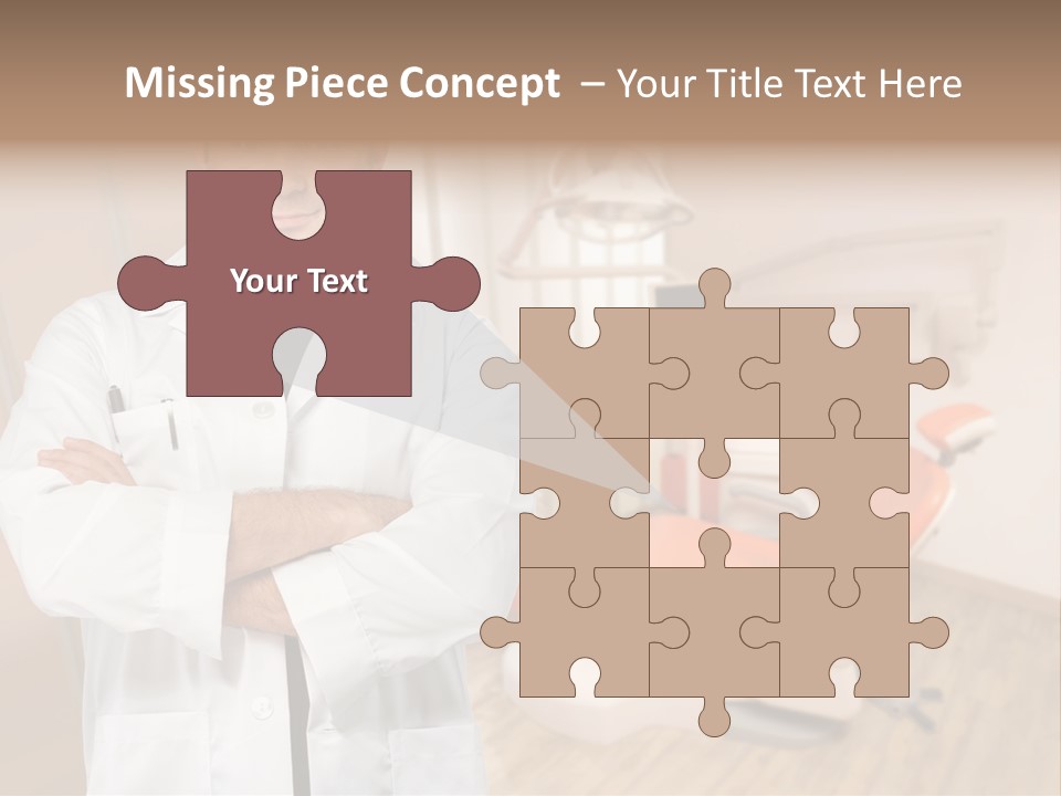 Uniform Denture Orthodontic PowerPoint Template