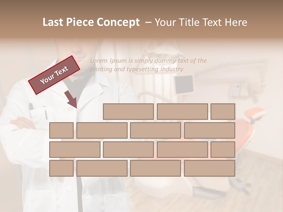 Uniform Denture Orthodontic PowerPoint Template