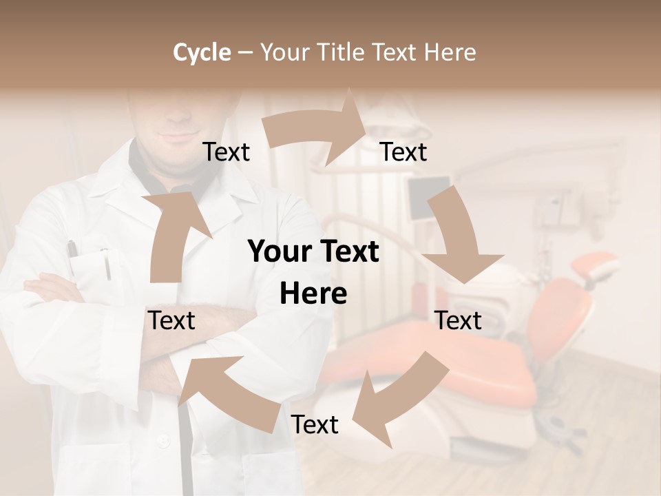 Uniform Denture Orthodontic PowerPoint Template