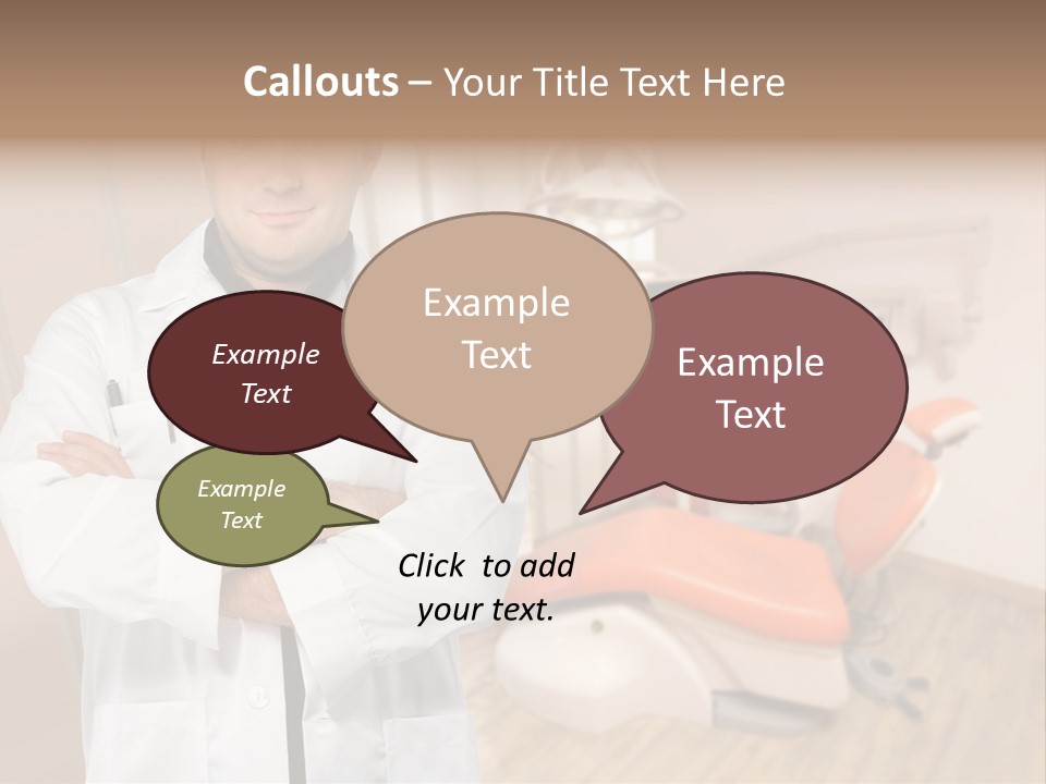 Uniform Denture Orthodontic PowerPoint Template