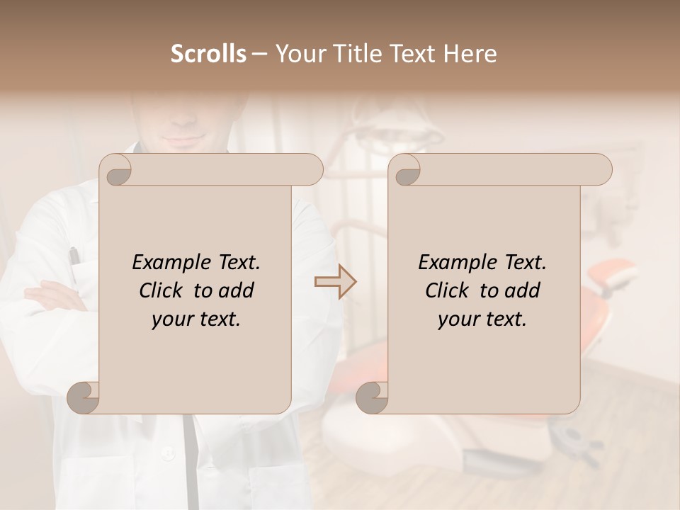 Uniform Denture Orthodontic PowerPoint Template