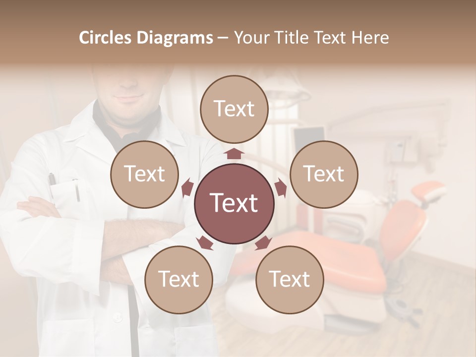 Uniform Denture Orthodontic PowerPoint Template