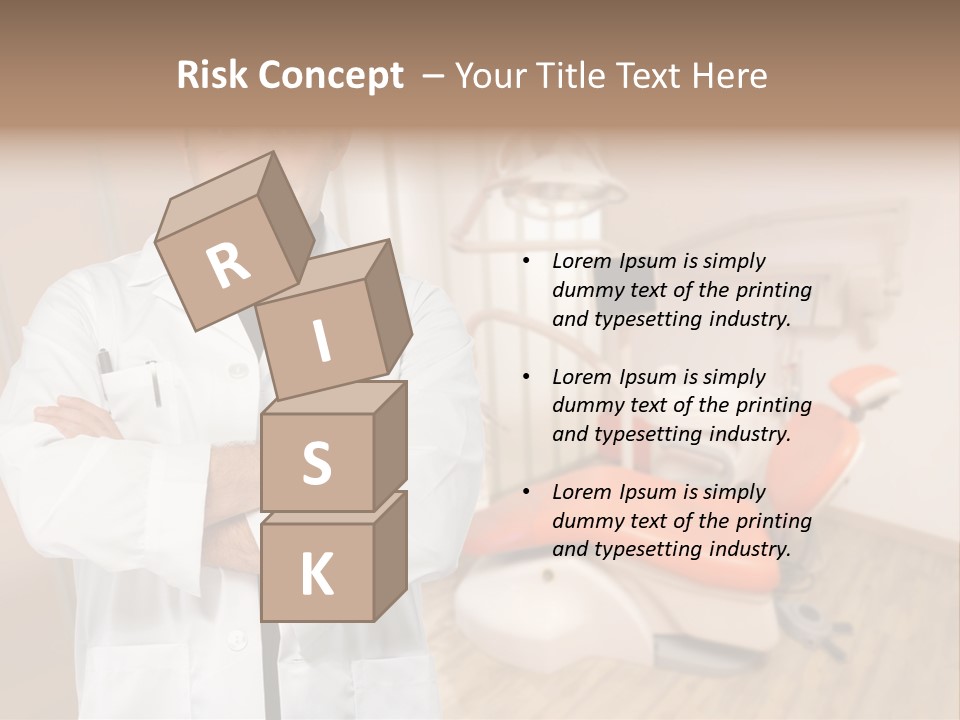 Uniform Denture Orthodontic PowerPoint Template