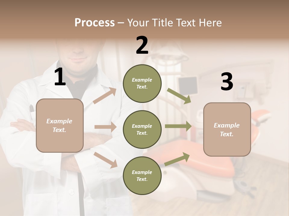 Uniform Denture Orthodontic PowerPoint Template
