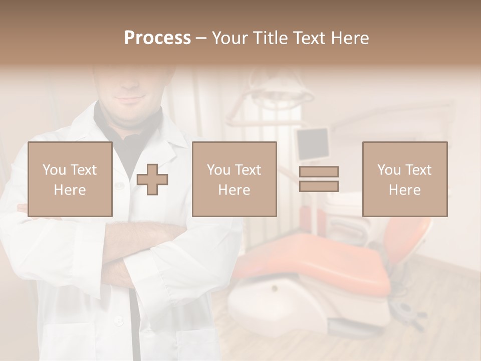 Uniform Denture Orthodontic PowerPoint Template
