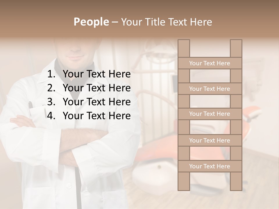 Uniform Denture Orthodontic PowerPoint Template