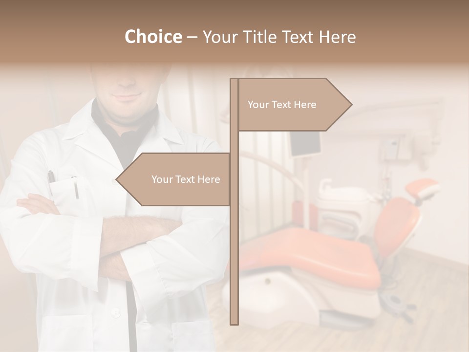 Uniform Denture Orthodontic PowerPoint Template