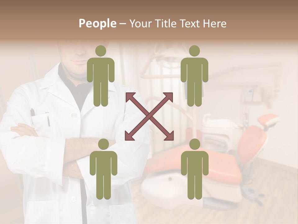 Uniform Denture Orthodontic PowerPoint Template