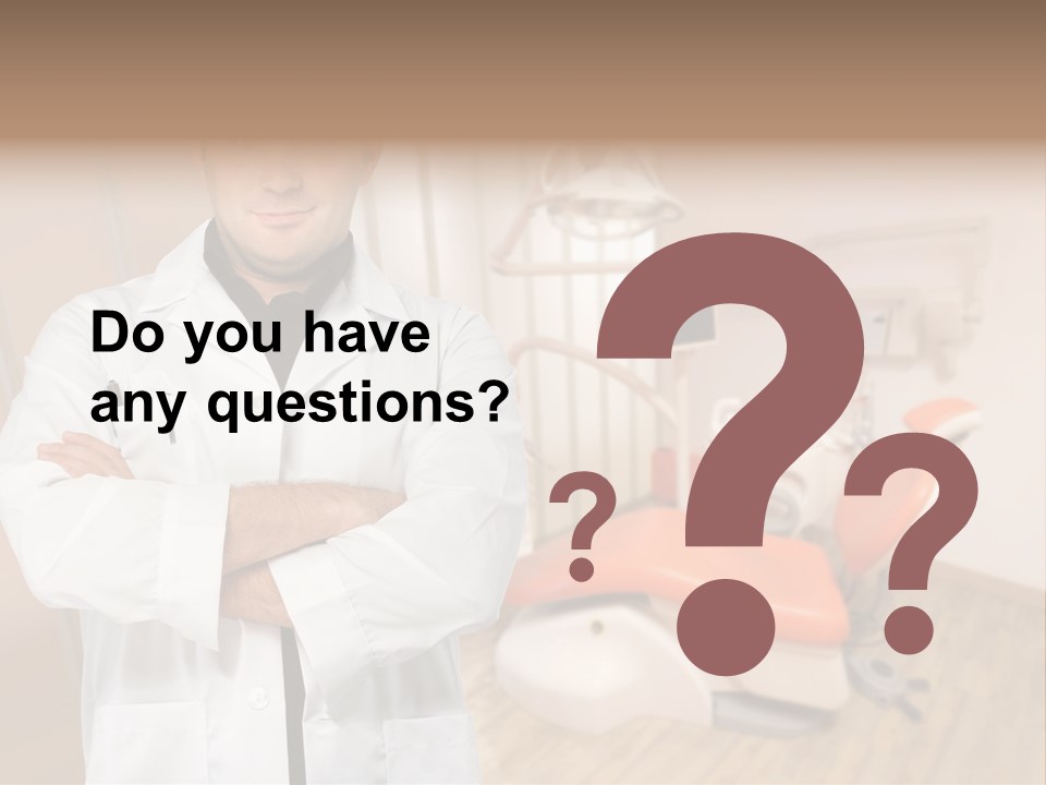 Uniform Denture Orthodontic PowerPoint Template