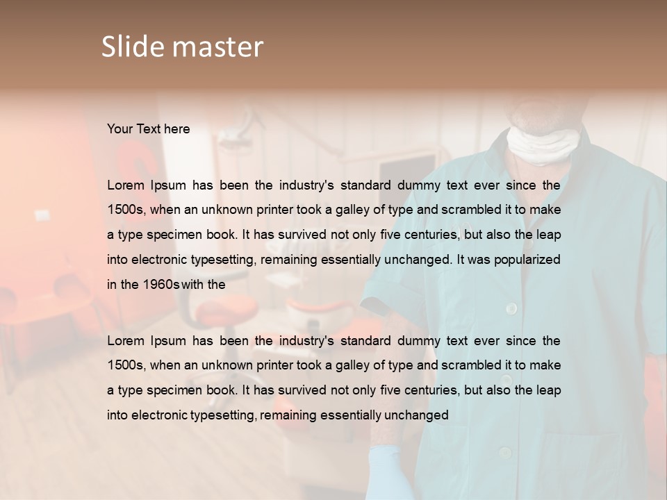 Dentist Instruments Room PowerPoint Template