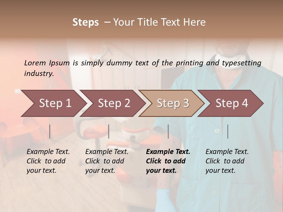 Dentist Instruments Room PowerPoint Template