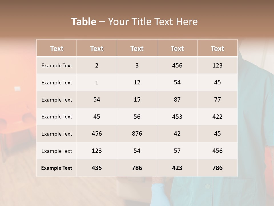 Dentist Instruments Room PowerPoint Template