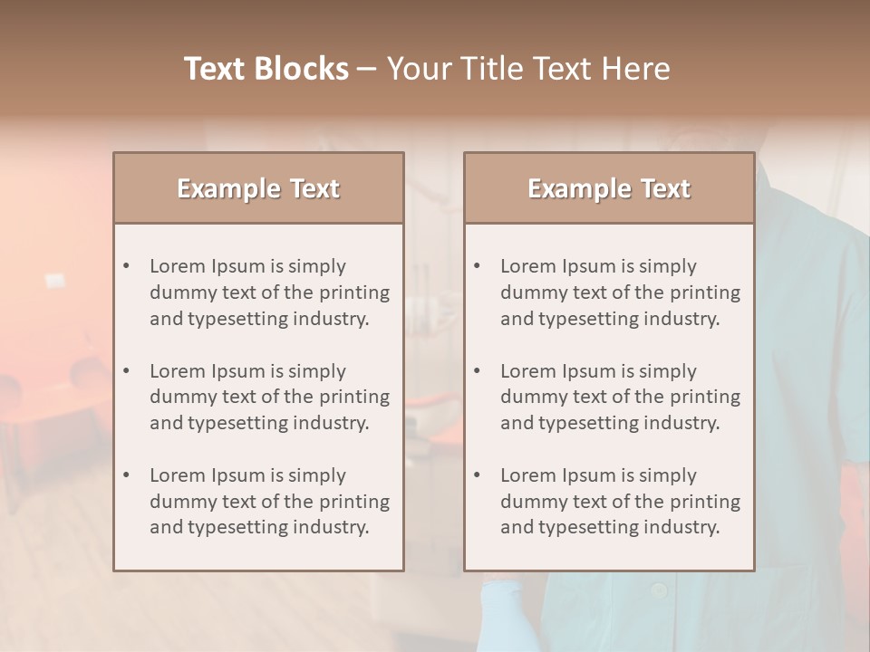 Dentist Instruments Room PowerPoint Template