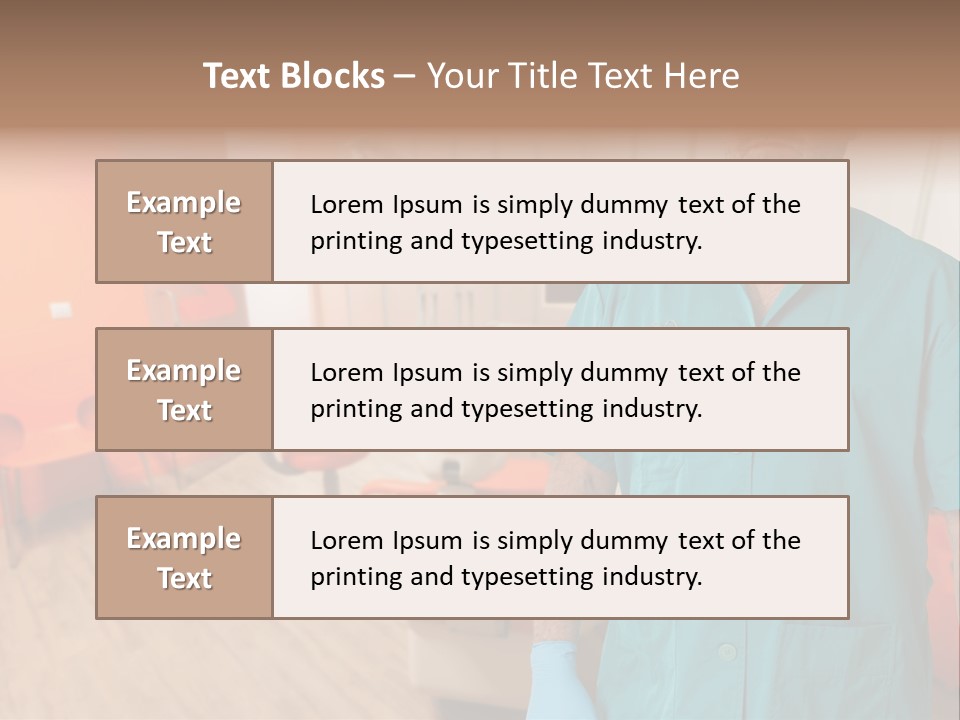 Dentist Instruments Room PowerPoint Template
