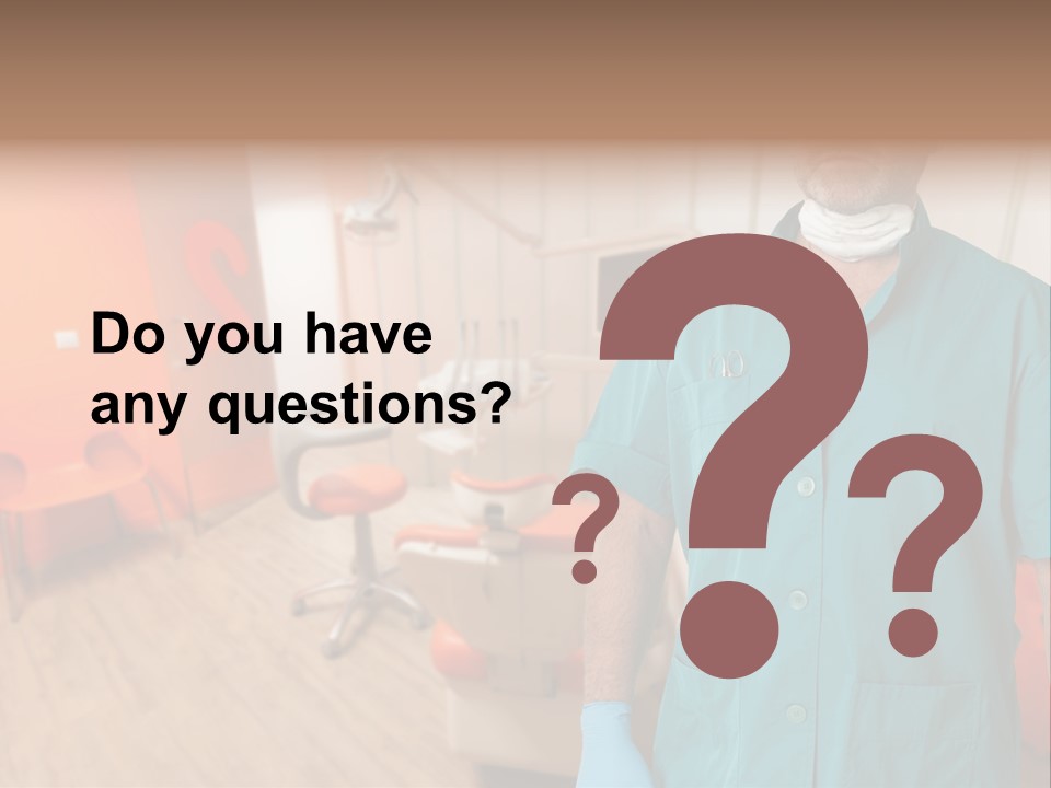 Dentist Instruments Room PowerPoint Template