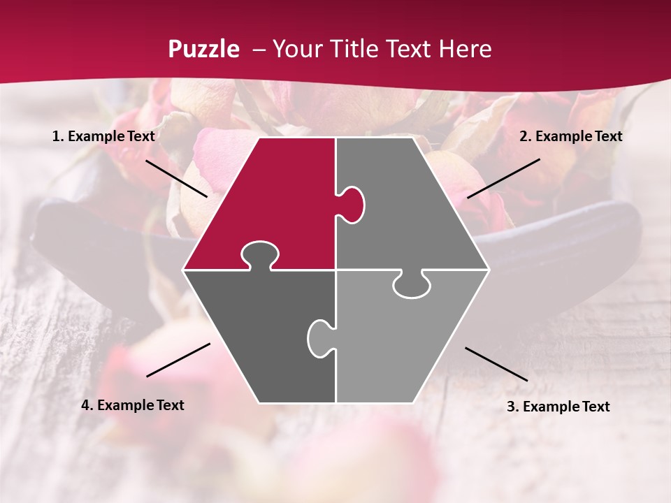 Fragile Red Leaf PowerPoint Template