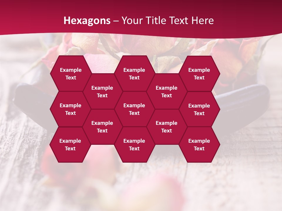 Fragile Red Leaf PowerPoint Template