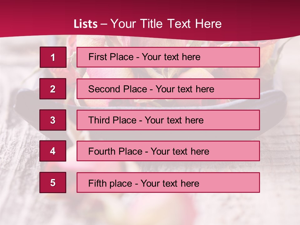 Fragile Red Leaf PowerPoint Template