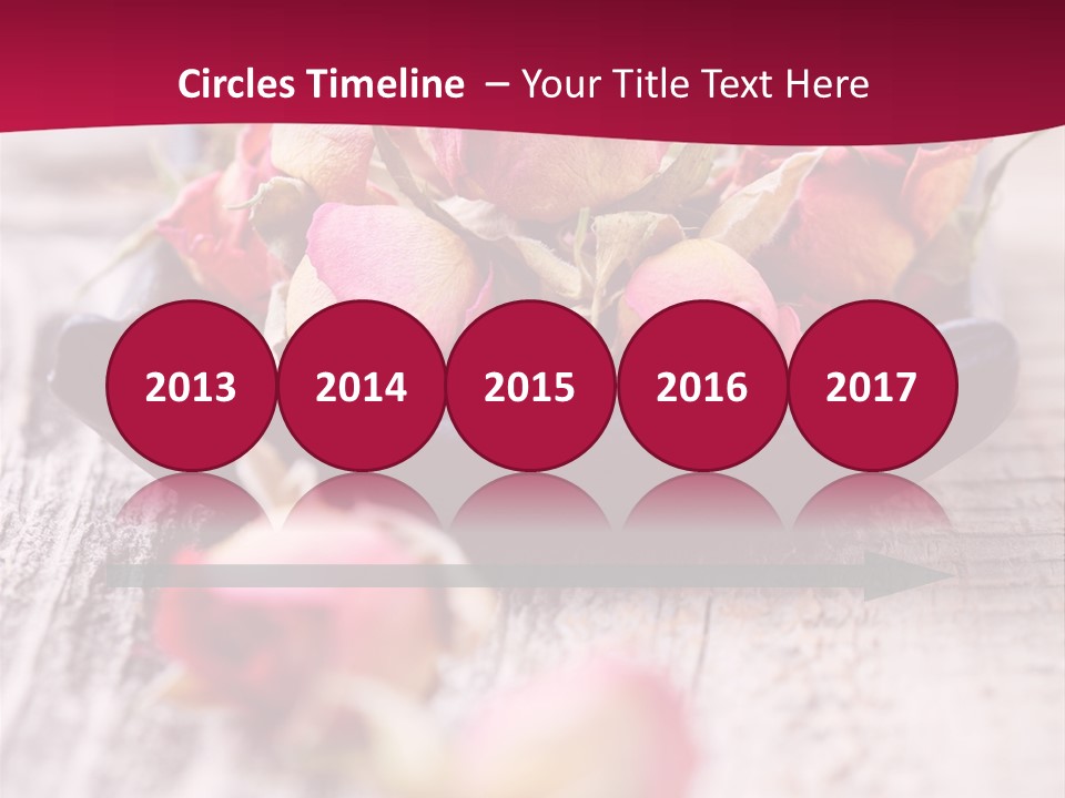 Fragile Red Leaf PowerPoint Template