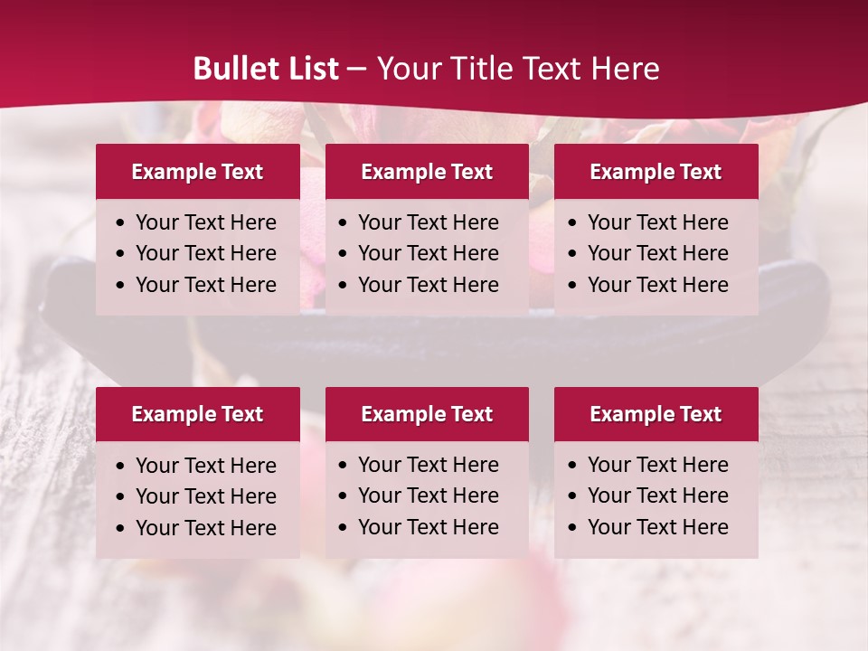 Fragile Red Leaf PowerPoint Template