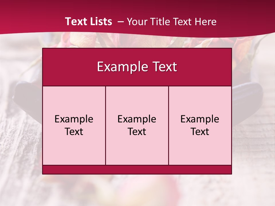 Fragile Red Leaf PowerPoint Template
