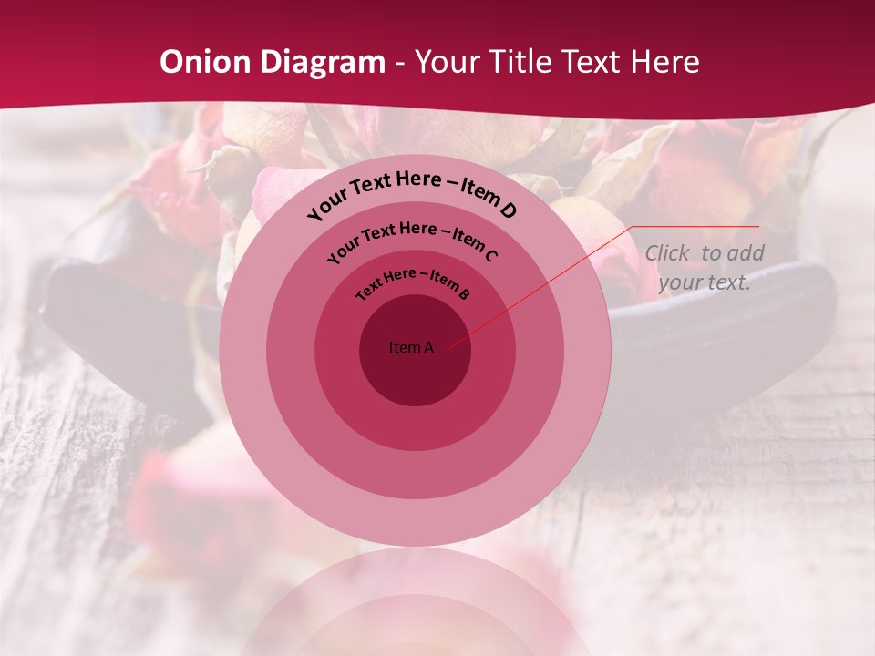 Fragile Red Leaf PowerPoint Template