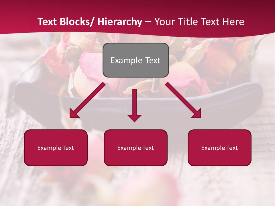 Fragile Red Leaf PowerPoint Template