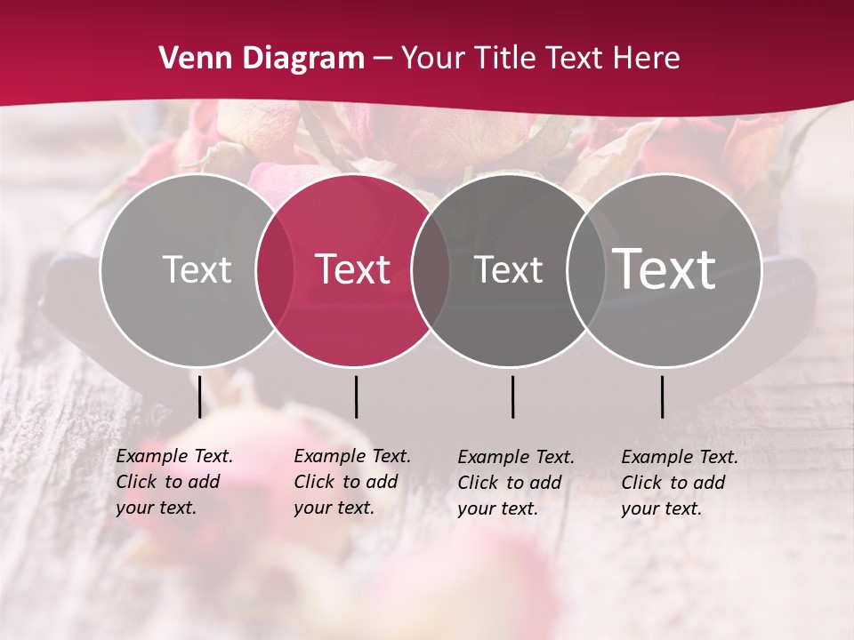 Fragile Red Leaf PowerPoint Template