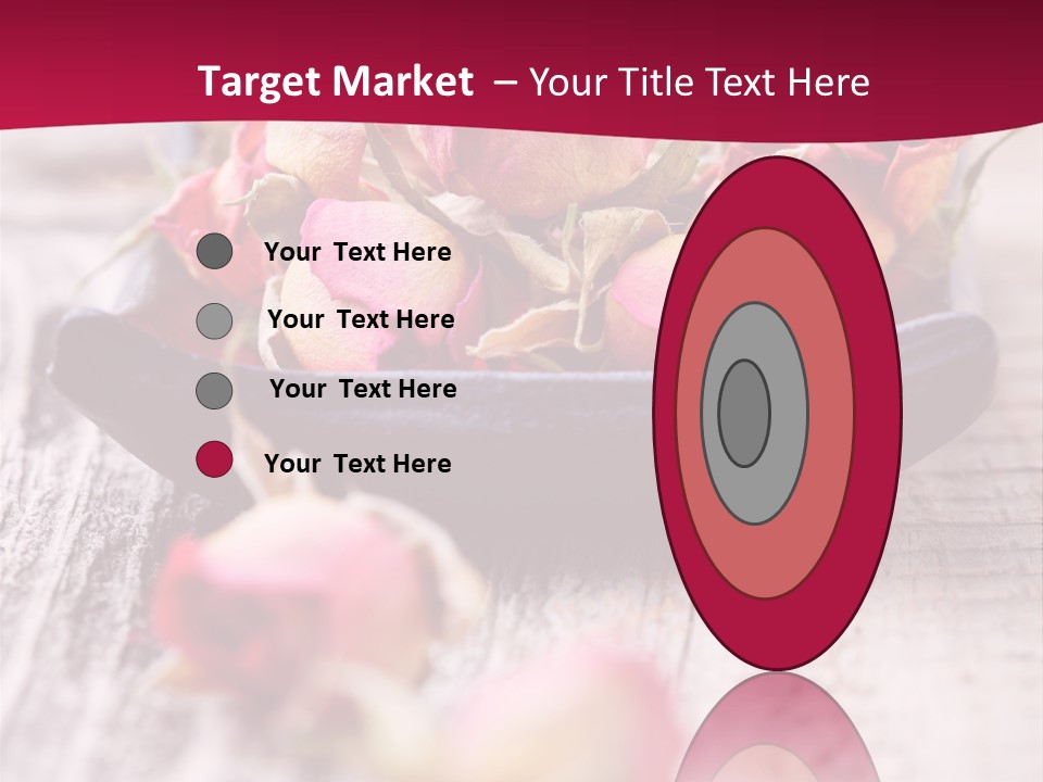 Fragile Red Leaf PowerPoint Template