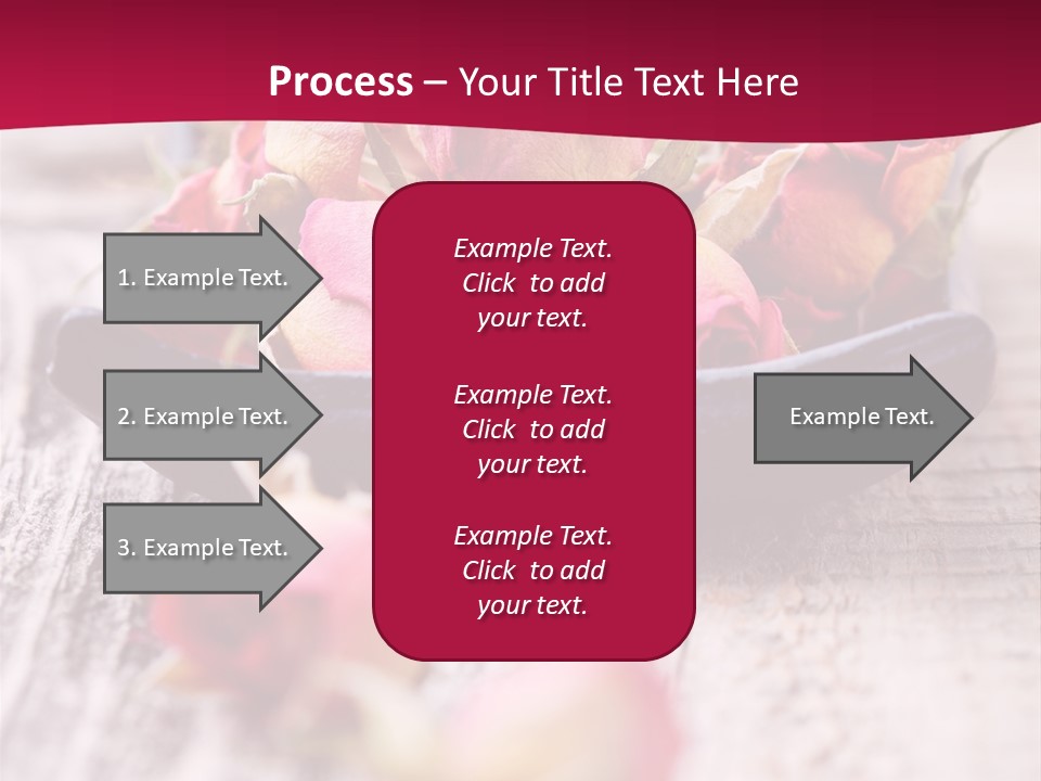 Fragile Red Leaf PowerPoint Template