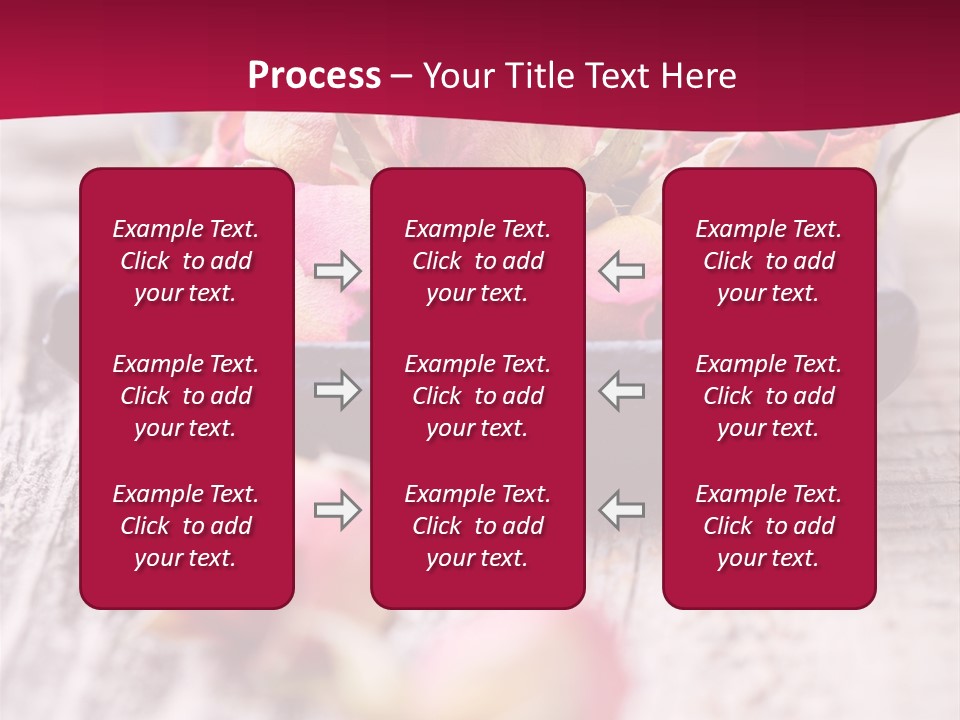 Fragile Red Leaf PowerPoint Template