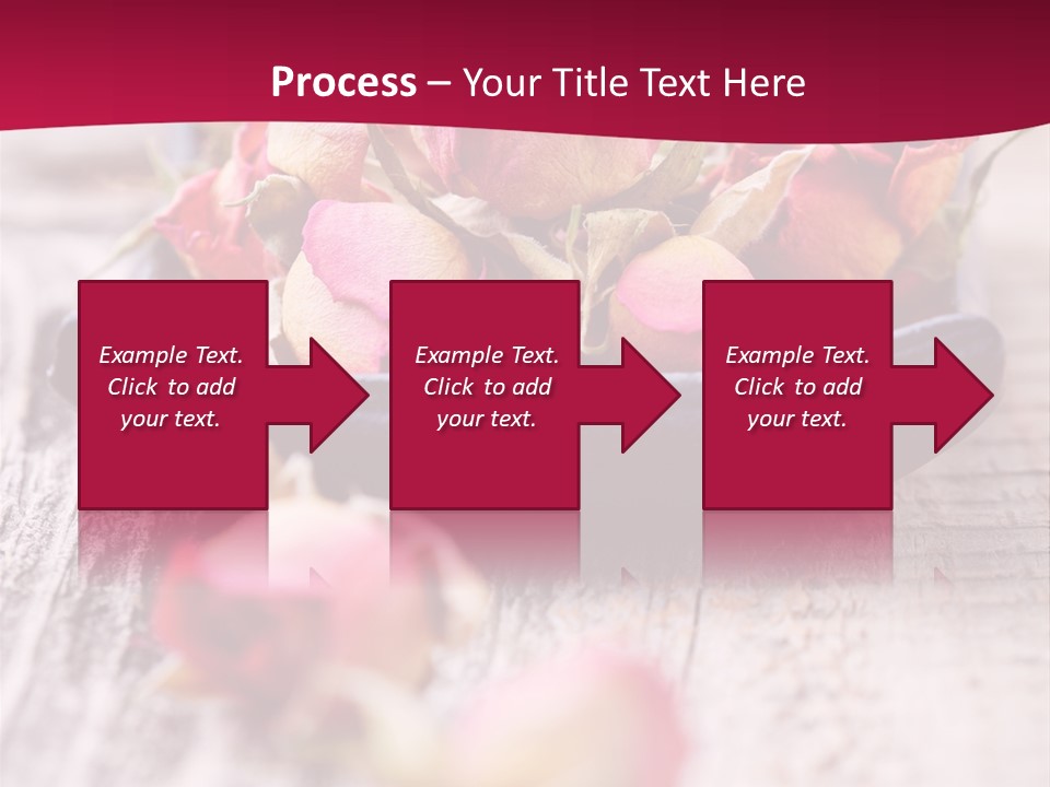 Fragile Red Leaf PowerPoint Template