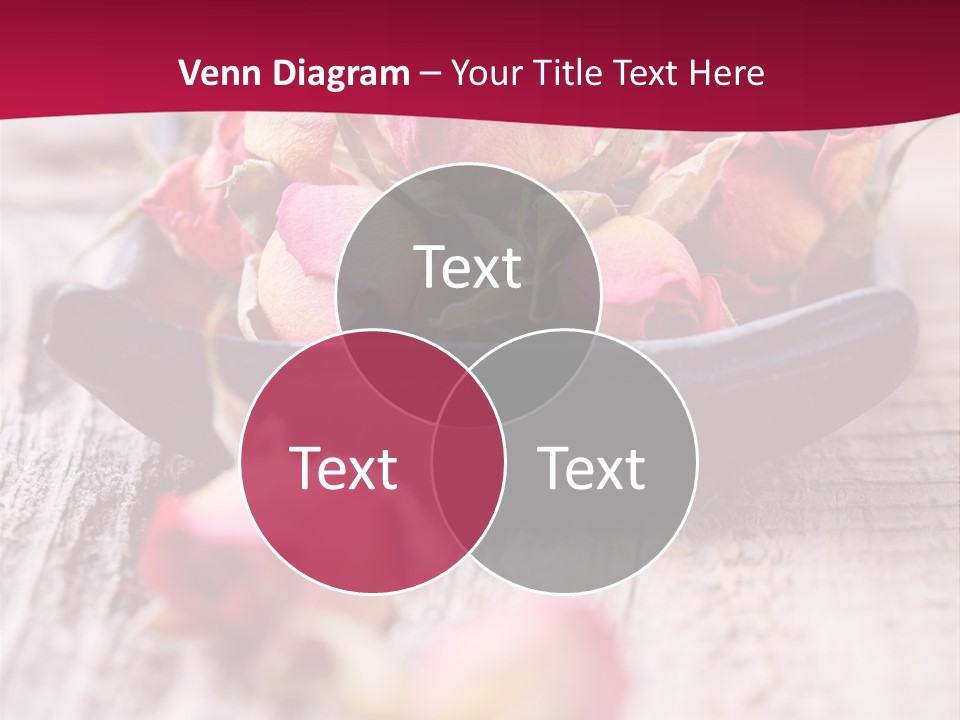 Fragile Red Leaf PowerPoint Template